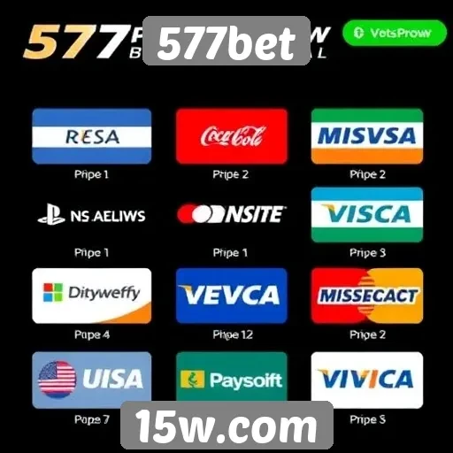 Explorando as opções de pagamento disponíveis na 577bet