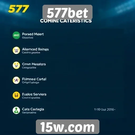 Principais características da plataforma 577bet